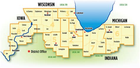 Since 1917, we have provided help with collective bargaining, legislative action, & extensive training. . Iuoe local 150 district map